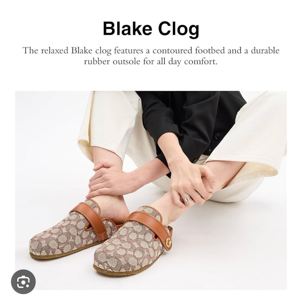 NIB Coach Blake Clog